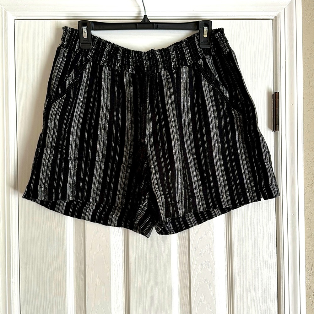 2 Pair!! BRIGGS Linen Blend Summer Shorts